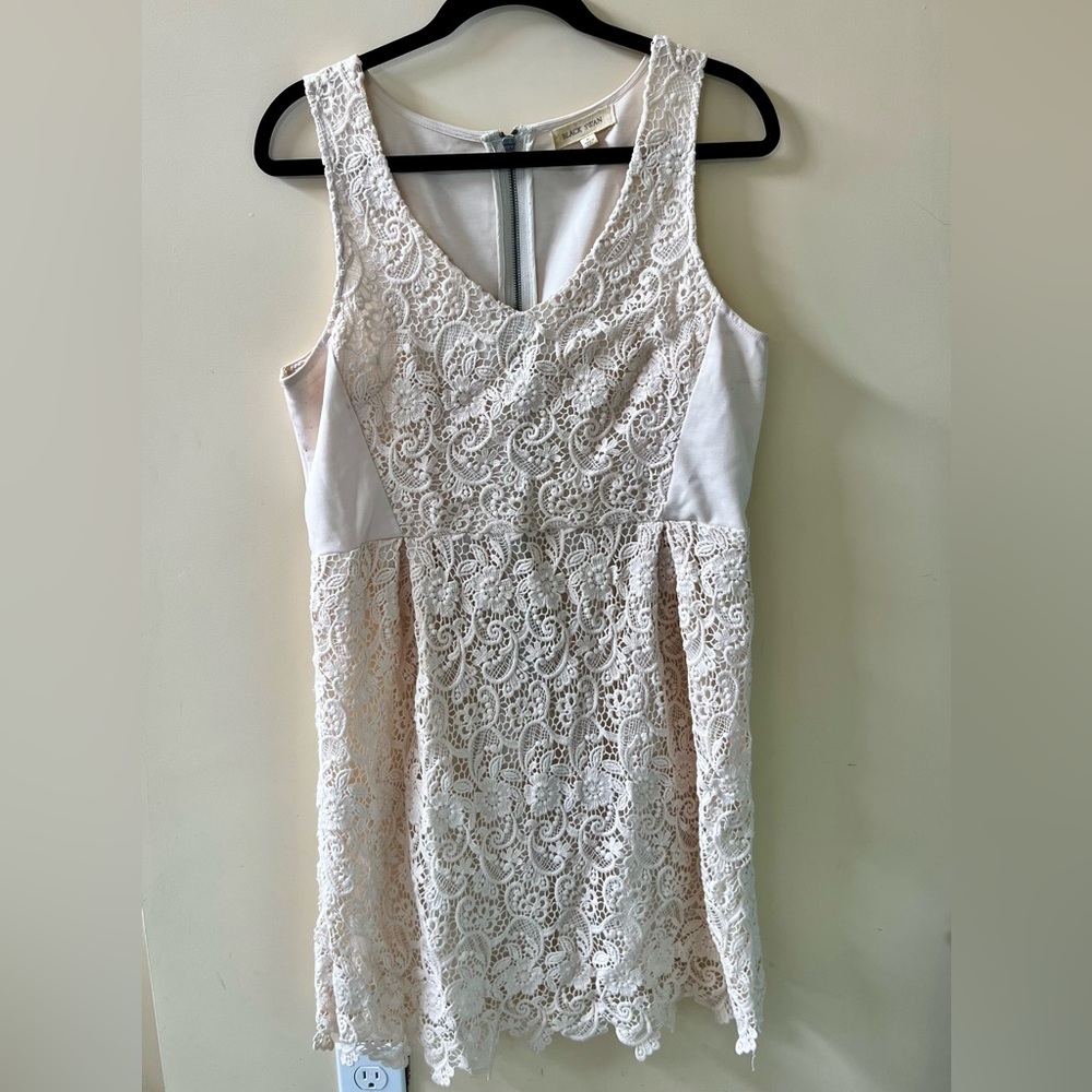 Womens Lace Detail Dress